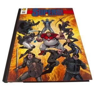 Hazard Studios Role Playing Games Hazard Supers! (Revised Ed) Hard Cover NM